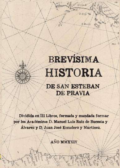 Portada del libro Brevísima Historia de San Esteban de Pravia