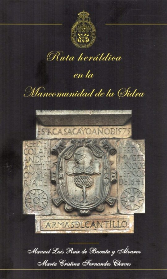 Portada del libro Ruta heráldica en la Mancomunidad de la Sidra